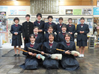 愛媛県立三島高等学校＿選手集合写真