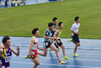 男子100m　西原