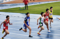 男子100m　石川