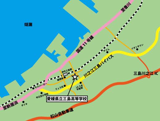 三島高校までのアクセス